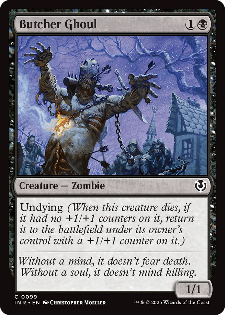 Butcher Ghoul (INR-099) [Innistrad Remastered] MTG Single Wizards of the Coast