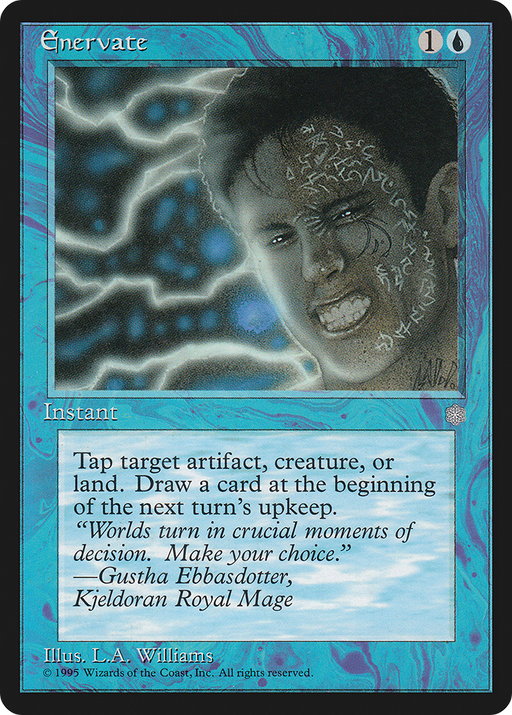 Enervate (ICE-067) [Ice Age] MTG Single Wizards of the Coast