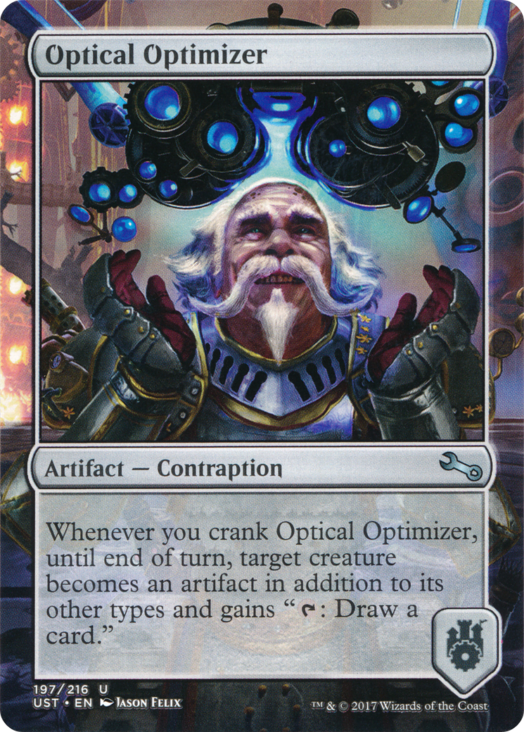 Optical Optimizer (UST-197) [Unstable] (Borderless) Foil MTG Single Wizards of the Coast