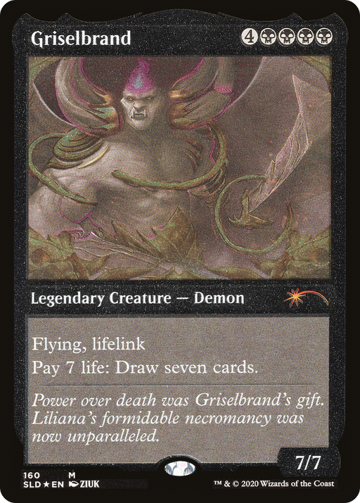 Griselbrand (SLD-160★) [Secret Lair] Drop Etched Foil MTG Single Wizards of the Coast