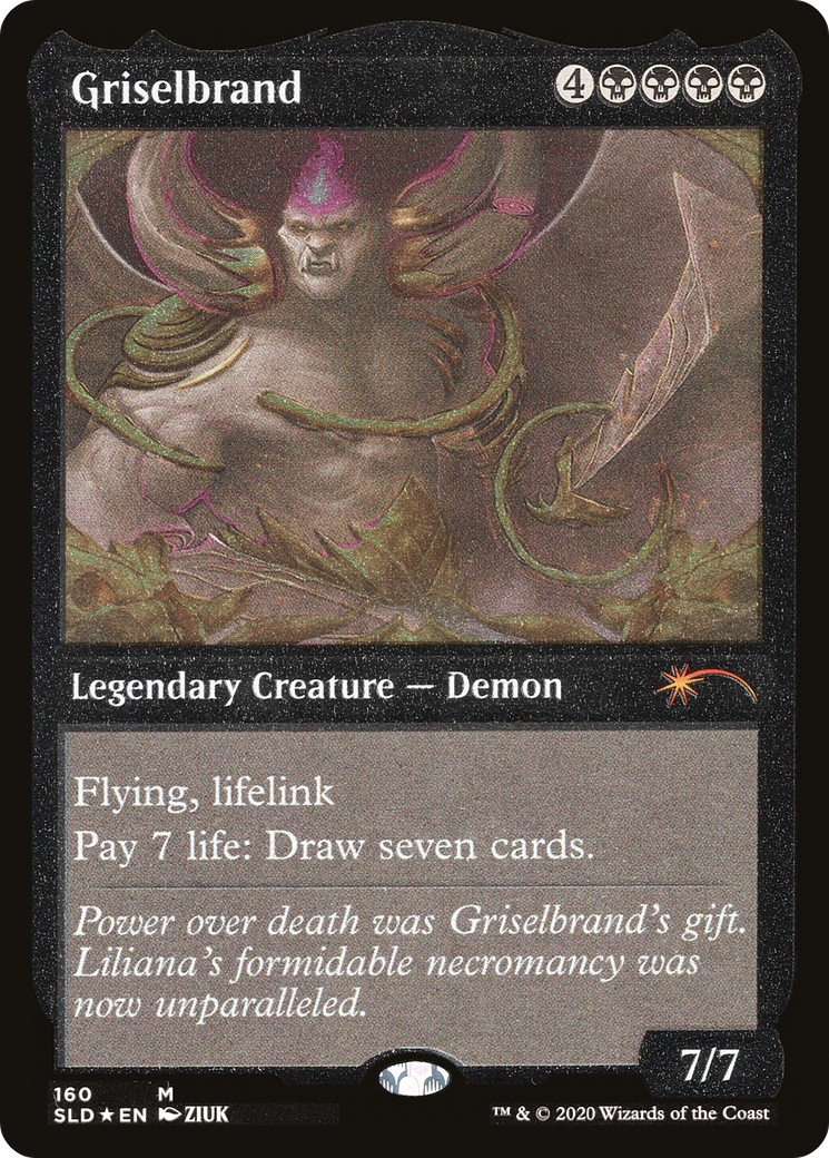 Griselbrand (SLD-160★) [Secret Lair] Drop Etched Foil MTG Single Wizards of the Coast