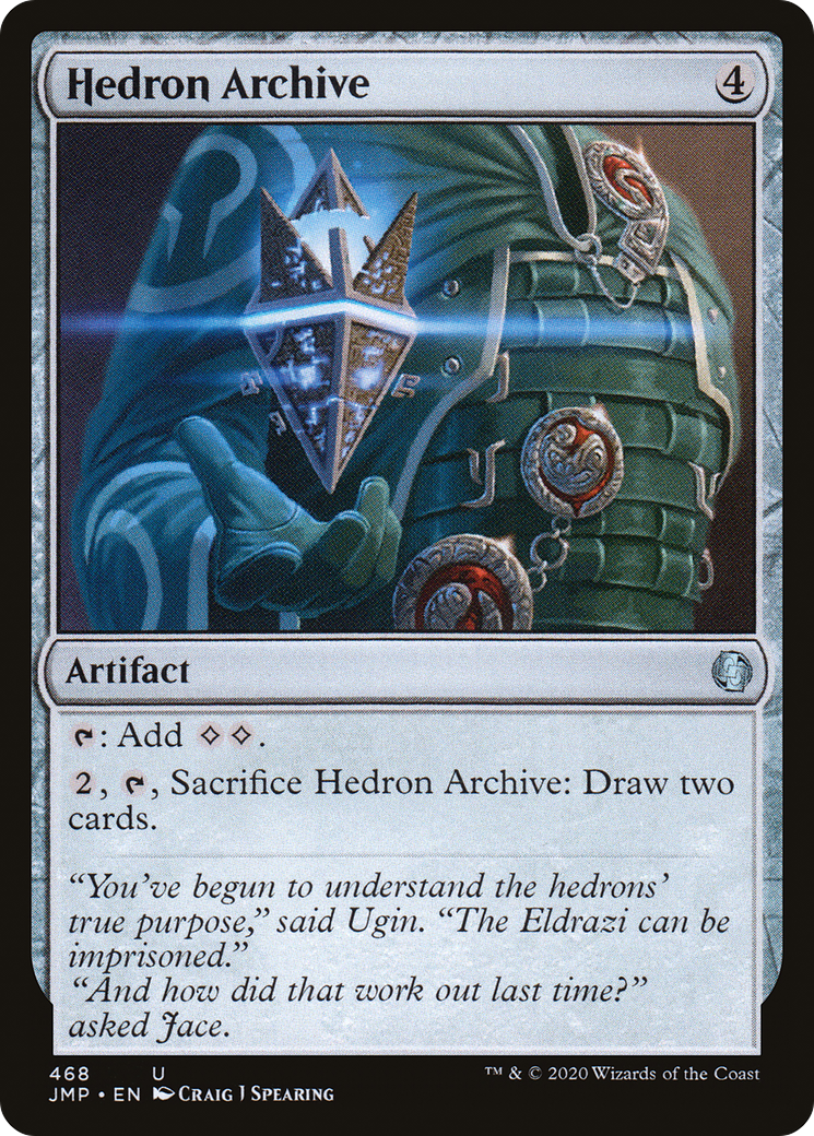 Hedron Archive (JMP-468) [Jumpstart] MTG Single Wizards of the Coast