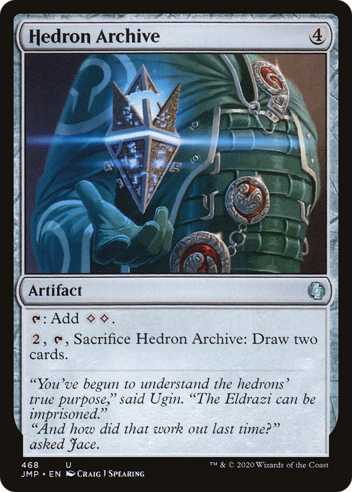 Hedron Archive (JMP-468) [Jumpstart] MTG Single Wizards of the Coast
