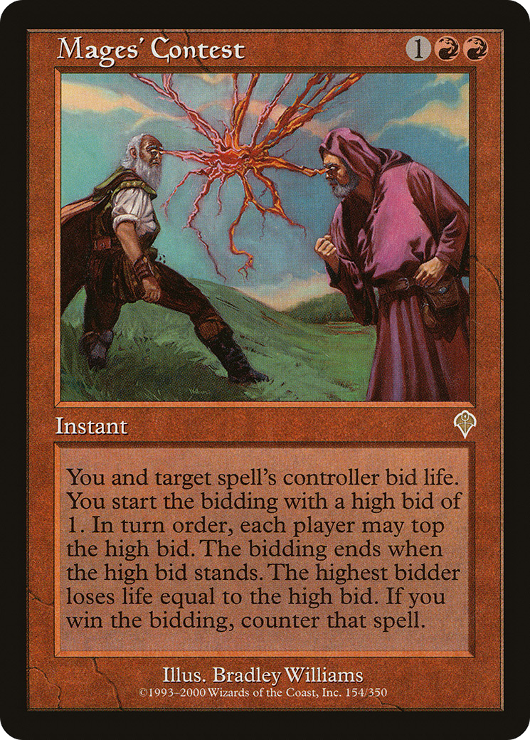Mages' Contest (INV-154) [Invasion] MTG Single Wizards of the Coast