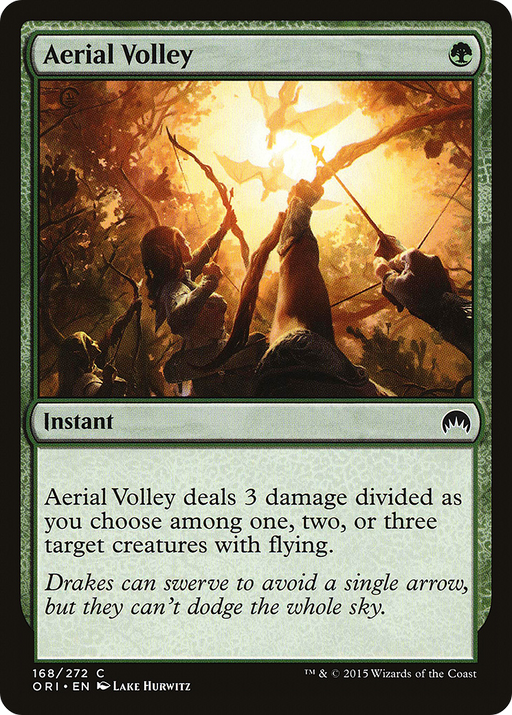 Aerial Volley (ORI-168) [Magic Origins] Foil MTG Single Wizards of the Coast