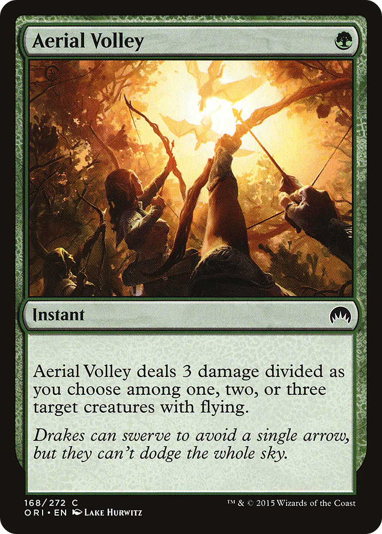 Aerial Volley (ORI-168) [Magic Origins] MTG Single Wizards of the Coast