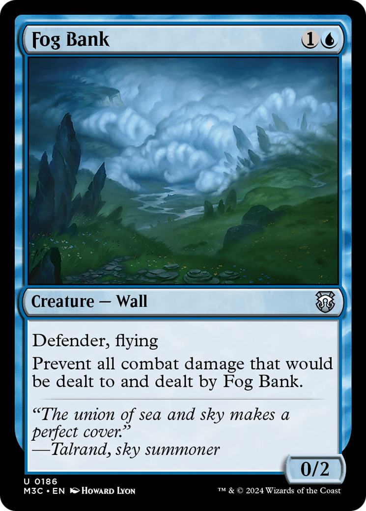 Fog Bank (M3C-186) [Modern Horizons 3 Commander] MTG Single Wizards of the Coast