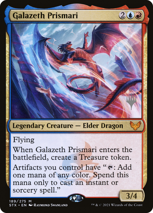 Galazeth Prismari (PPSTX-189) [Strixhaven: School of Mages Promos] Foil MTG Single Wizards of the Coast