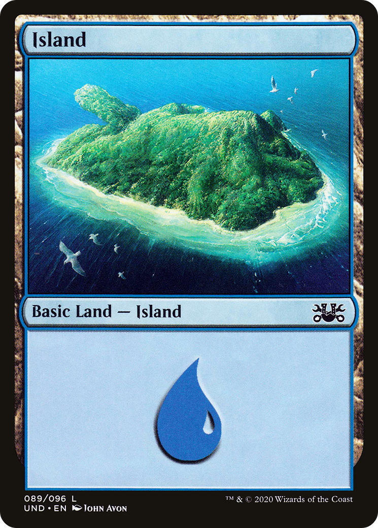 Island (UND-089) [Unsanctioned] MTG Single Wizards of the Coast