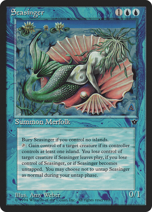 Seasinger (FEM-025) [Fallen Empires] MTG Single Wizards of the Coast