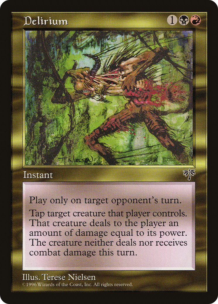 Delirium (MIR-) [Mirage] MTG Single Wizards of the Coast