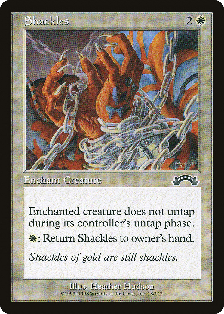 Shackles (EXO-018) [Exodus] MTG Single Wizards of the Coast