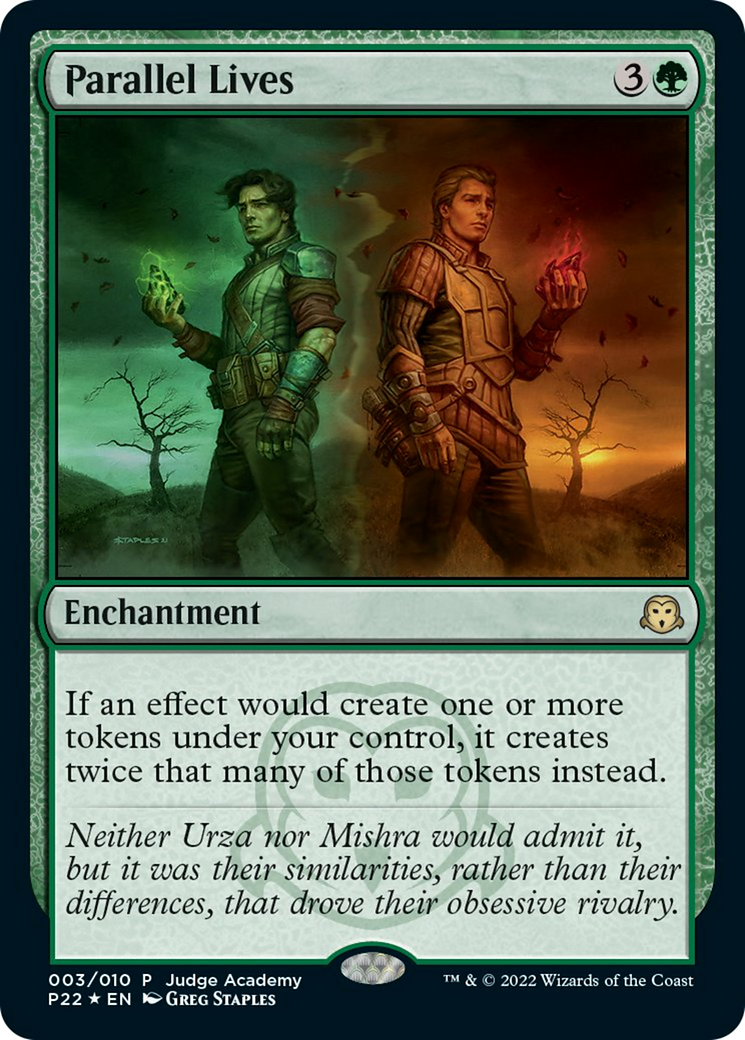 Parallel Lives (JDG-003) [Misc] Judge Gift Cards 2022 Foil MTG Single Wizards of the Coast