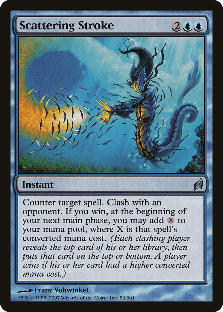 Scattering Stroke (LRW-082) [Lorwyn] Foil MTG Single Wizards of the Coast