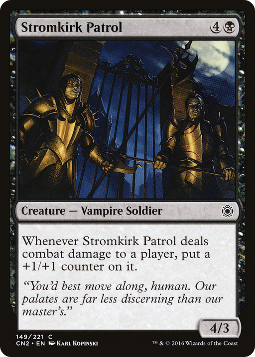 Stromkirk Patrol (CN2-149) [Conspiracy: Take the Crown] MTG Single Wizards of the Coast