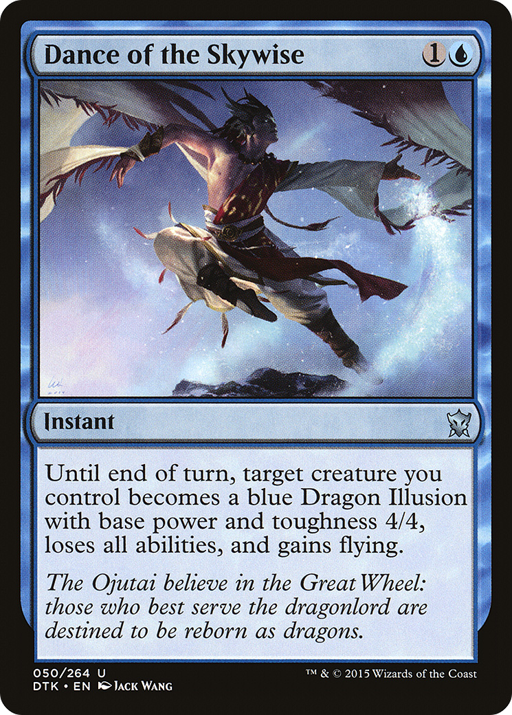 Dance of the Skywise (DTK-050) [Dragons of Tarkir] MTG Single Wizards of the Coast