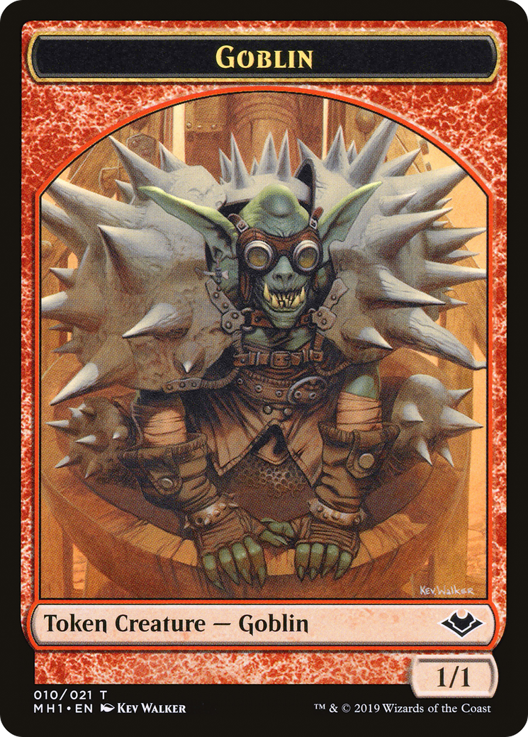 Goblin (TMH1-010) [Tokens] Modern Horizons Tokens Foil MTG Single Wizards of the Coast