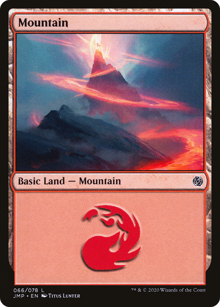 Mountain (66) (JMP-066) [Jumpstart] MTG Single Wizards of the Coast