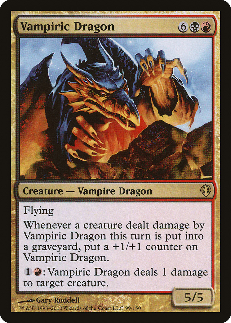 Vampiric Dragon (ARC-099) [Misc] Archenemy MTG Single Wizards of the Coast