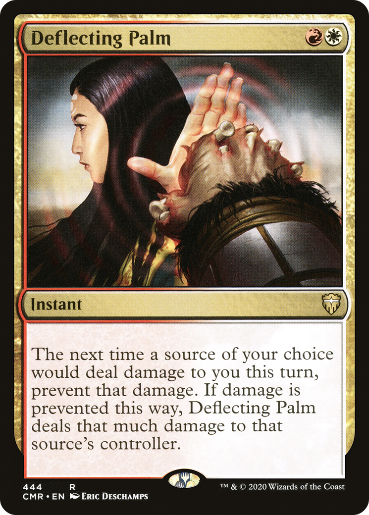 Deflecting Palm (CMR-444) [Commander Legends] MTG Single Wizards of the Coast