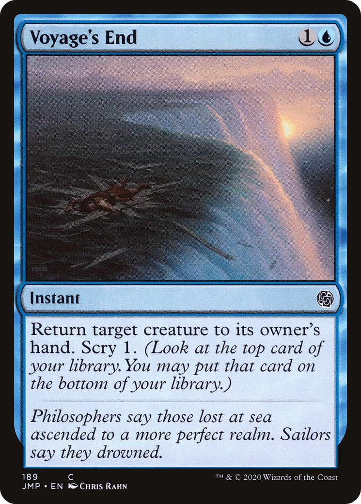 Voyage's End (JMP-189) [Jumpstart] MTG Single Wizards of the Coast