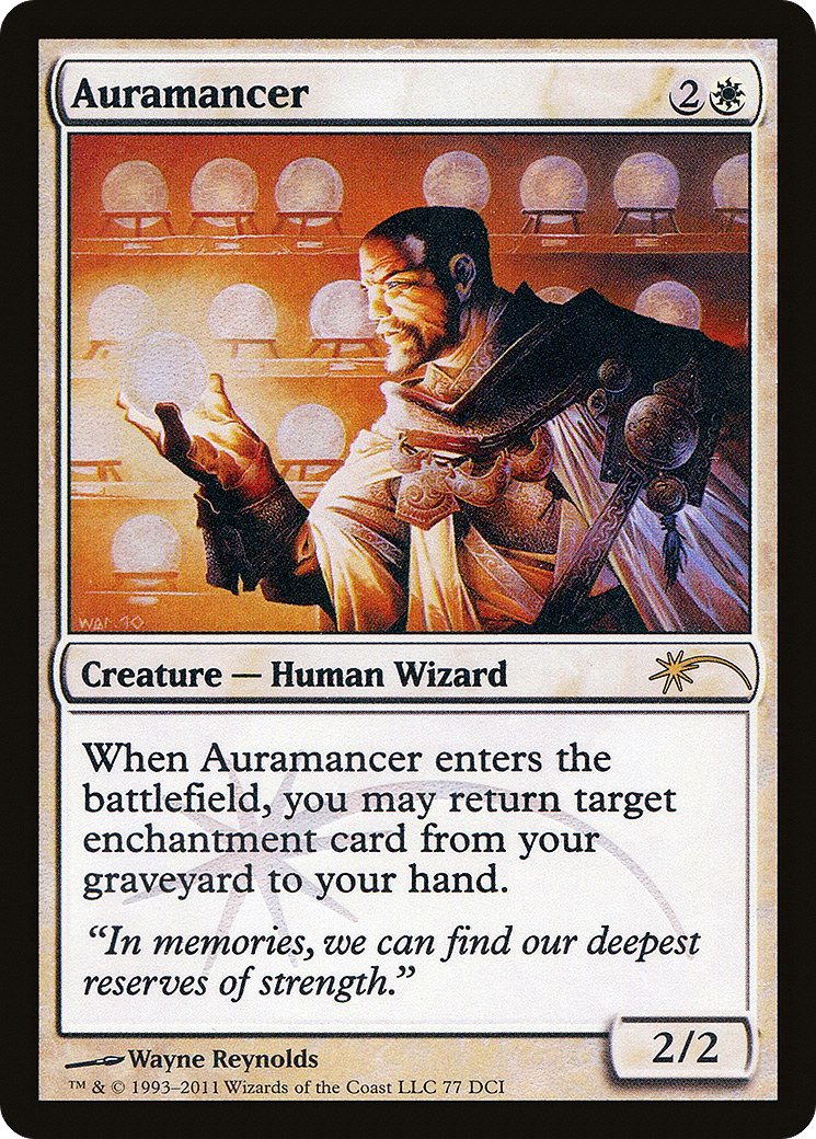 Auramancer (WPN-077) [Misc] DCI Promos Foil MTG Single Wizards of the Coast