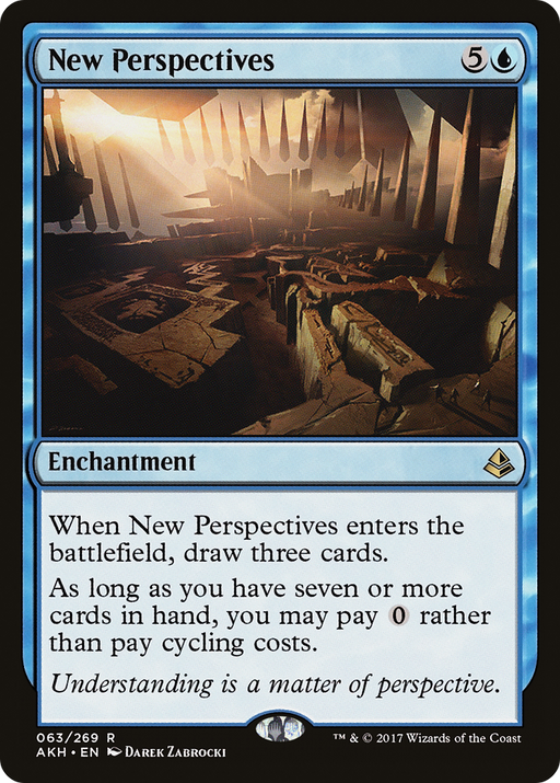 New Perspectives (AKH-063) [Amonkhet] Foil MTG Single Wizards of the Coast