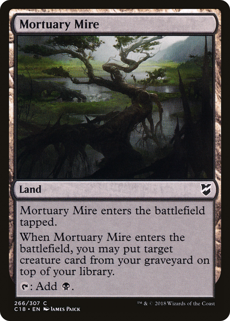 Mortuary Mire (C18-266) [Commander 2018] MTG Single Wizards of the Coast