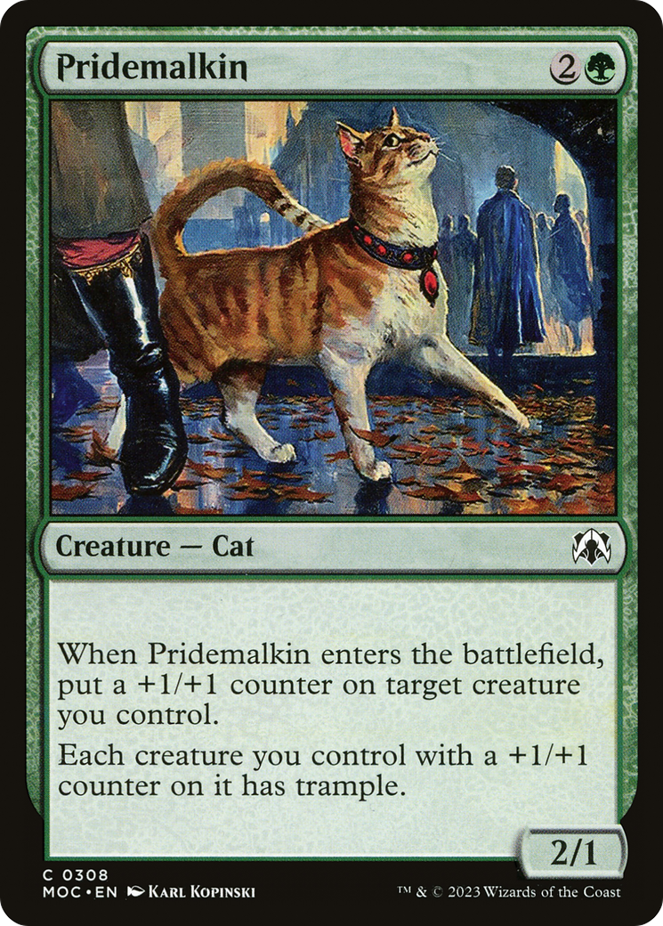 Pridemalkin (MOC-308) [March of the Machine Commander] MTG Single Wizards of the Coast