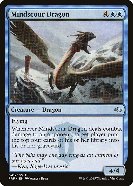 Mindscour Dragon (FRF-041) [Fate Reforged] Foil MTG Single Wizards of the Coast