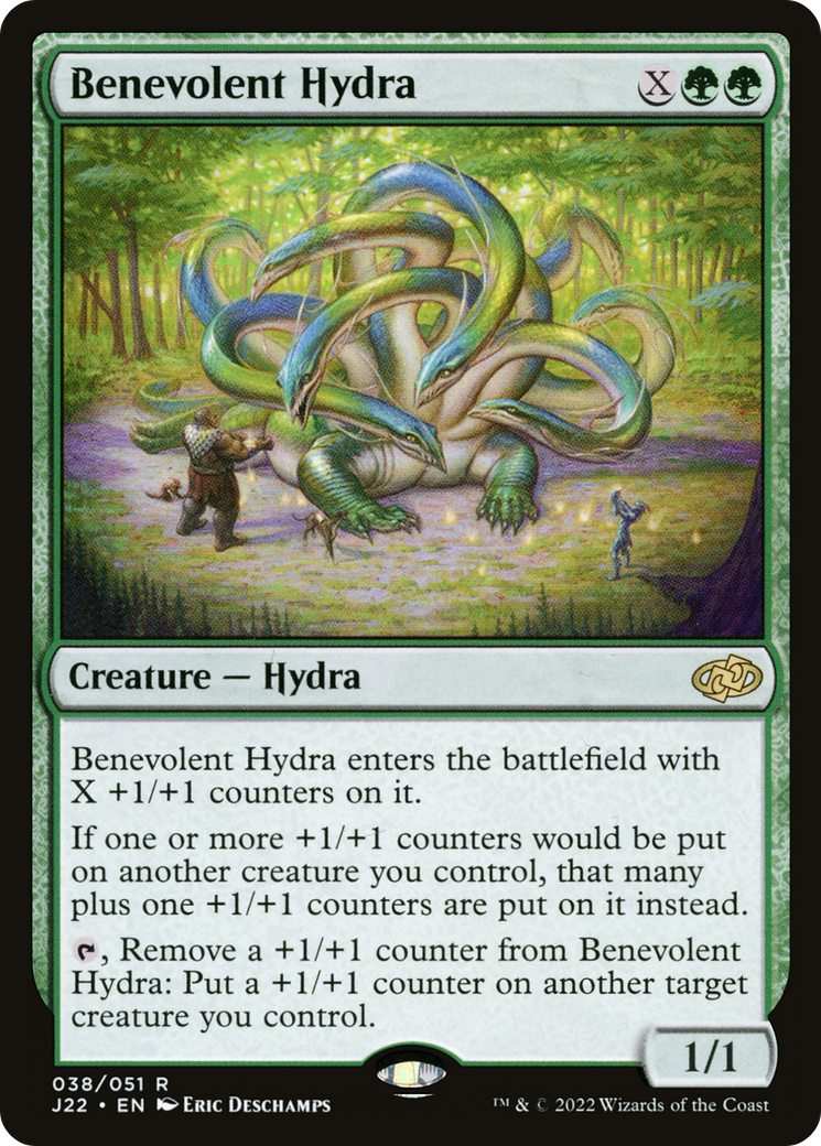 Benevolent Hydra (J22-038) [Jumpstart 2022] MTG Single Wizards of the Coast