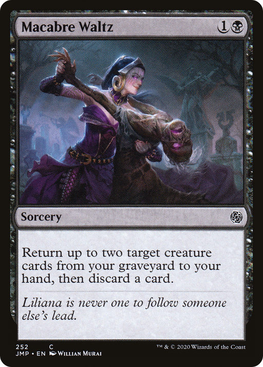 Macabre Waltz (JMP-252) [Jumpstart] MTG Single Wizards of the Coast