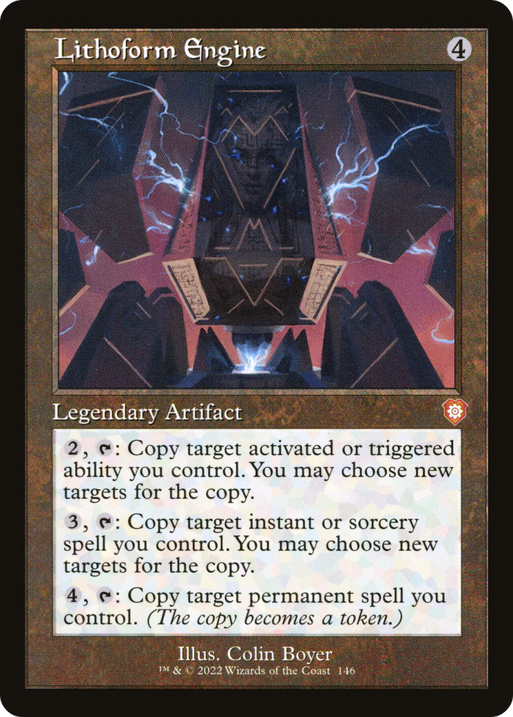 Lithoform Engine (BRC-146) [The Brothers' War Commander] MTG Single Wizards of the Coast