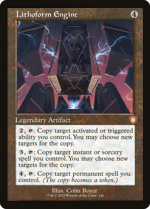 Lithoform Engine (BRC-146) [The Brothers' War Commander] MTG Single Wizards of the Coast