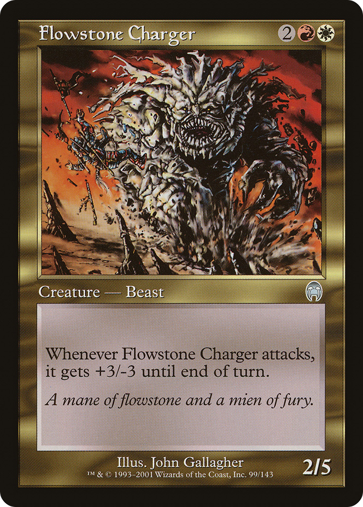 Flowstone Charger (APC-099) [Apocalypse] MTG Single Wizards of the Coast