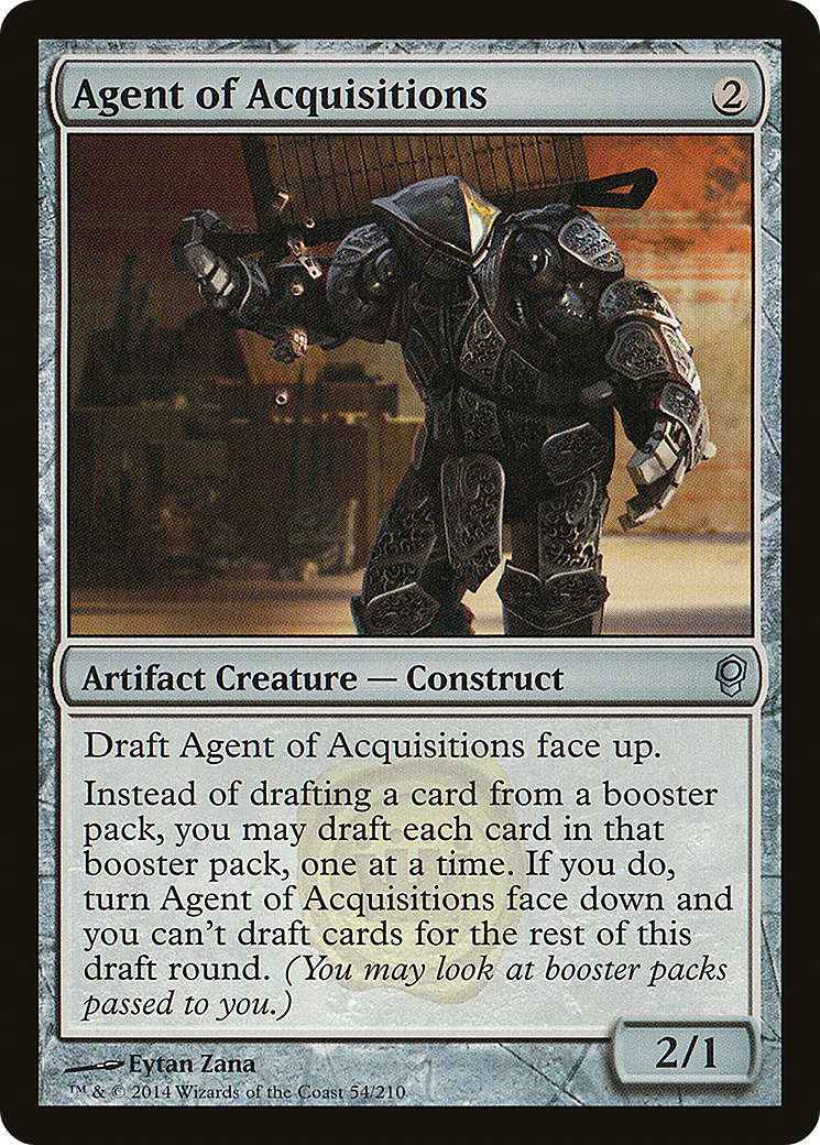 Agent of Acquisitions (CNS-054) [Conspiracy] MTG Single Wizards of the Coast