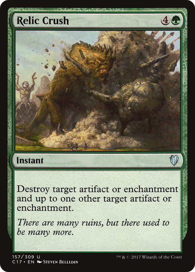 Relic Crush (C17-157) [Commander 2017] MTG Single Wizards of the Coast