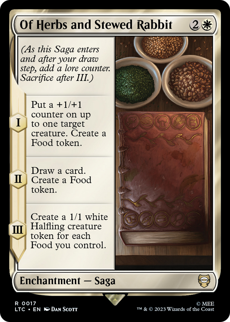 Of Herbs and Stewed Rabbit (LTC-017) [Tales of Middle-earth Commander] MTG Single Wizards of the Coast