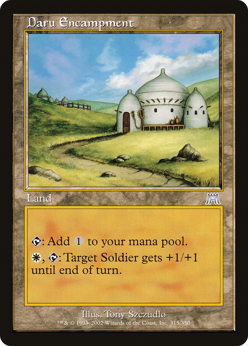 Daru Encampment (ONS-315) [Onslaught] MTG Single Wizards of the Coast