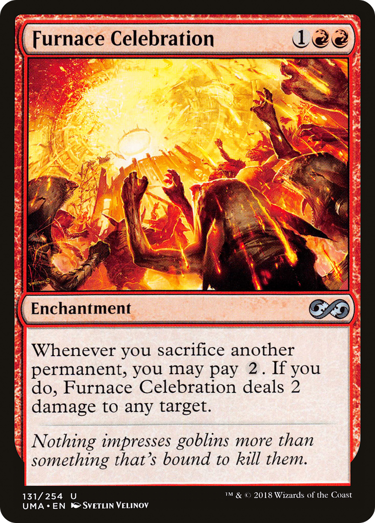 Furnace Celebration (UMA-131) [Ultimate Masters] MTG Single Wizards of the Coast