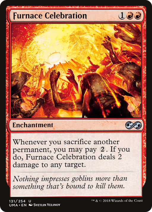 Furnace Celebration (UMA-131) [Ultimate Masters] MTG Single Wizards of the Coast