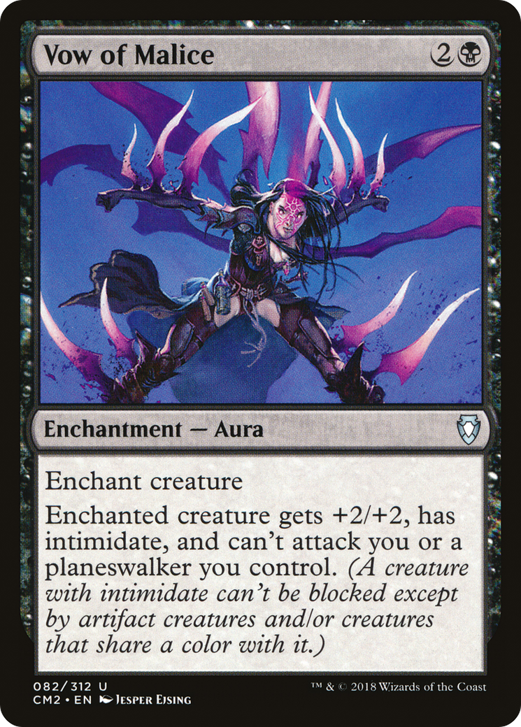 Vow of Malice (CM2-082) [Commander Anthology Volume II] MTG Single Wizards of the Coast
