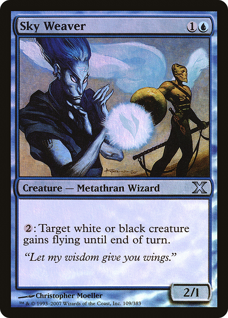 Sky Weaver (10E-109★) [Tenth Edition] Foil MTG Single Wizards of the Coast