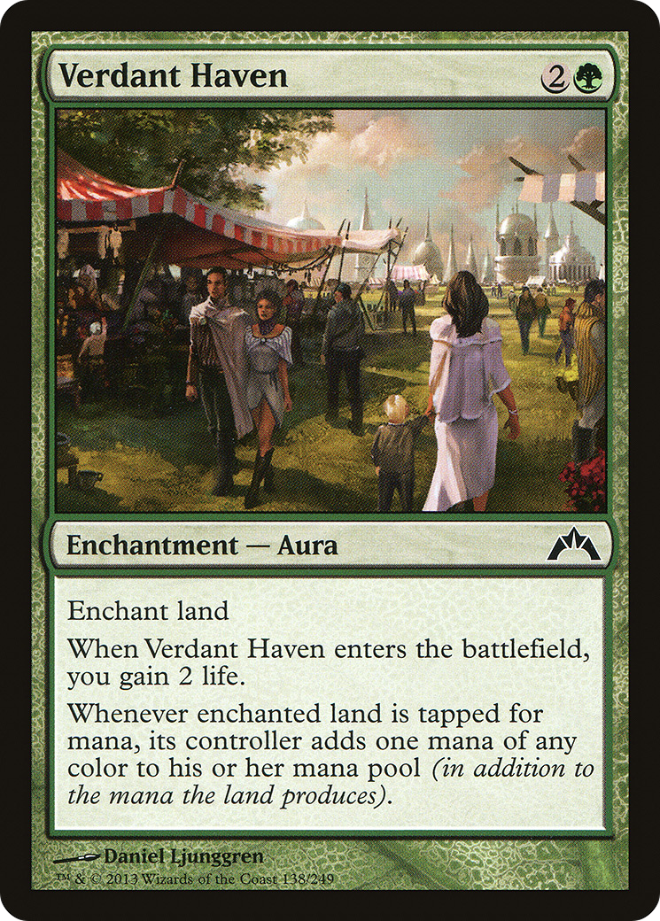 Verdant Haven (GTC-138) [Gatecrash] MTG Single Wizards of the Coast