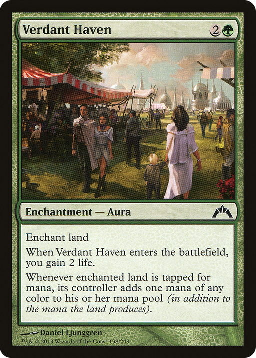 Verdant Haven (GTC-138) [Gatecrash] MTG Single Wizards of the Coast