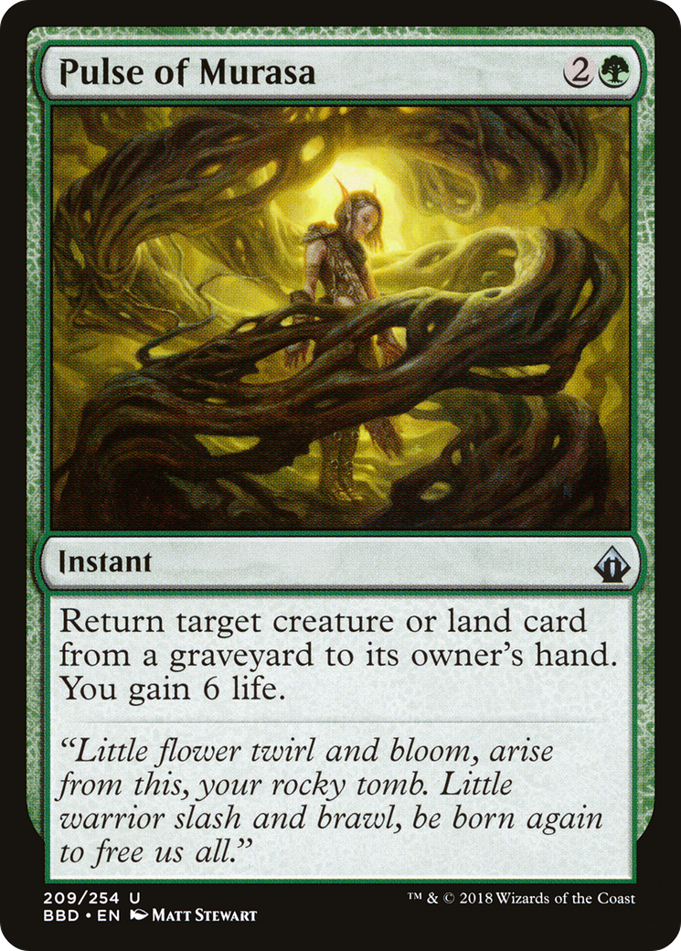 Pulse of Murasa (BBD-209) [Battlebond] MTG Single Wizards of the Coast