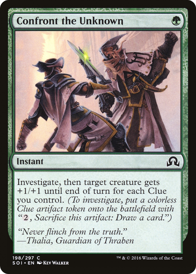 Confront the Unknown (SOI-198) [Shadows over Innistrad] MTG Single Wizards of the Coast