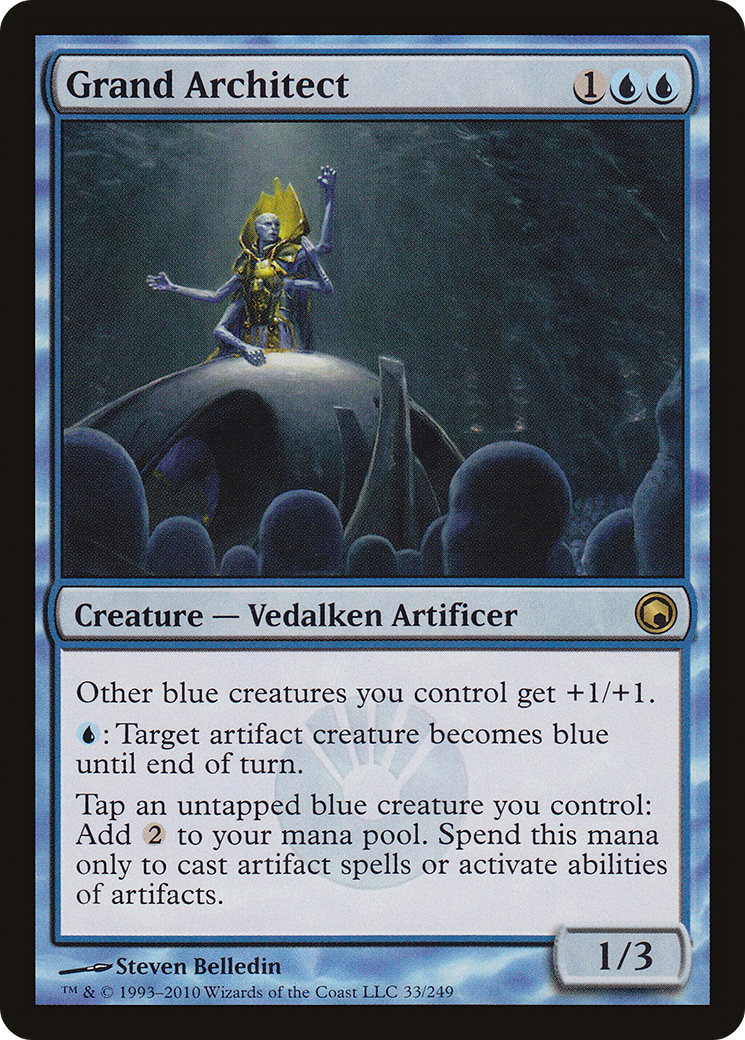 Grand Architect (SOM-033) [Scars of Mirrodin] MTG Single Wizards of the Coast