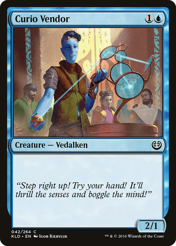 Curio Vendor (KLD-042) [Kaladesh] MTG Single Wizards of the Coast