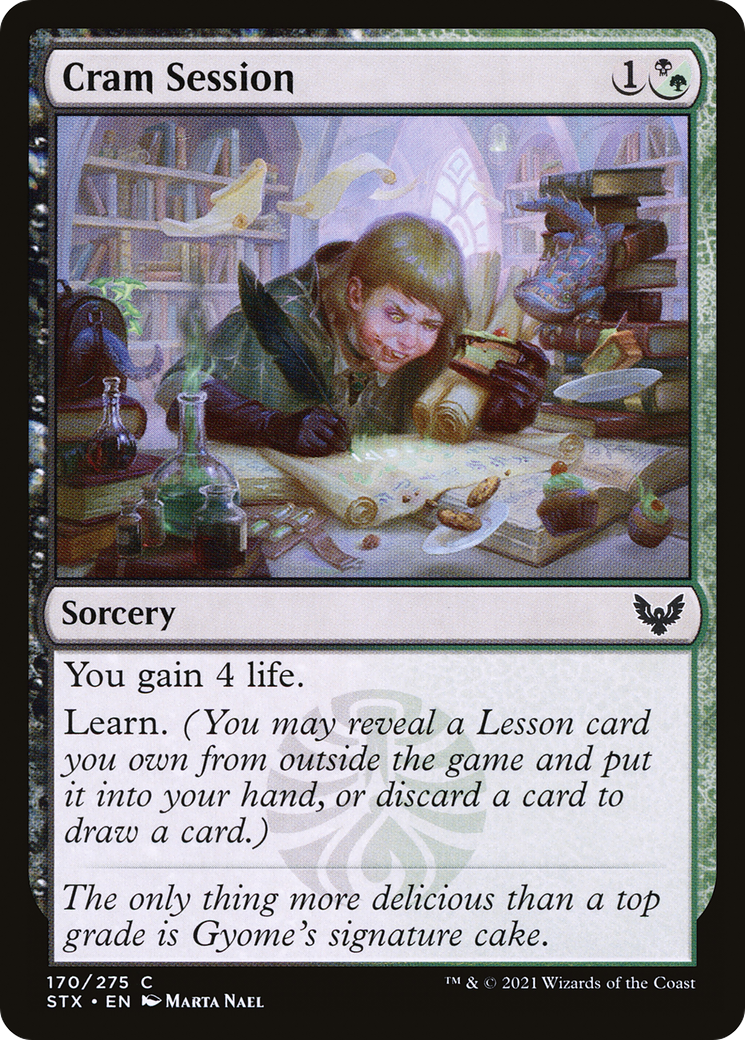 Cram Session (STX-170) [Strixhaven: School of Mages] MTG Single Wizards of the Coast
